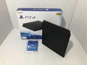 SONY PS4 本体 CUH-2000A ブラック 薄型 箱付き【HDD500GB】FW10.71 動作良好 プレイステーション4 PlayStation4 黒 ソニー