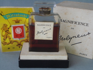未開封【ビンテージ香水】Vintage Perfume Magnificence by Molyneux マグニフィセンス香水 モリヌー社製 三越百貨店(検) PERFUME/COTY