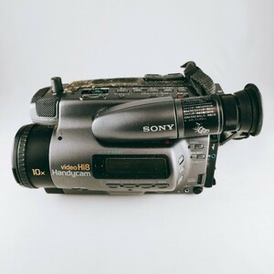 SONY ソニー video Hi8 Handycam ビデオカメラ 撮影機器 デジタルビデオカメラヴィンテージ 昭和レトロ 