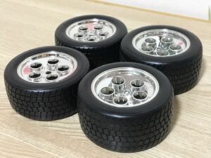 送料無料　1/10 当時物 hpi racing ランボルギーニ カウンタック ラジコン用 タイヤホイールセット　LAMBORGHINI COUNTACH TIRE WHEELS