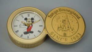 Tokyo Disneyland　SINCE 1983　東京ディズニーランド　ミルキーマウス　置き時計　(EV0258