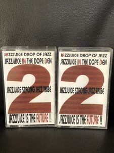 CD付 MIXTAPE JAZZJUICE STRONG JAZZ TRIBE 2本セット★矢部直 沖野修也 小林径 鈴木雅尭 和物 やる夫 吉沢 MURO KIYO KOCO 珍盤亭娯楽師匠