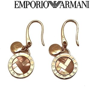 EMPORIO ARMANI エンポリオアルマーニ ロゴ ゴールドピアス EG3376221