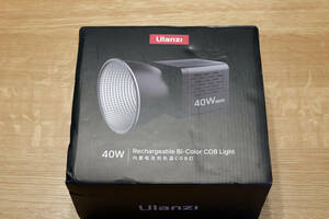 Ulanzi 充電式 LED COB ライト 40W 2色 バイカラー LT028 定常光 ウランジ [ジャンク扱い]