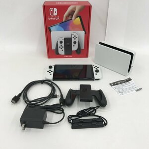 任天堂 ニンテンドースイッチ 本体 有機ELモデル 通電○ 初期化済み 箱付き【CDAV0031】