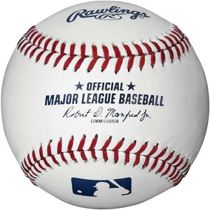 激安!!新品 未使用 レア!!　希少なMLB公式試合球 Rawlings　ローリングス　オーセンティック ROMLB6/サインボール コレクション 観賞用