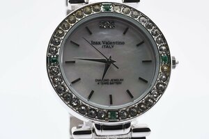 美品 石付き アイザックバレンチノ IVG-9100-3 レディース 腕時計 IZAX VALENTINO