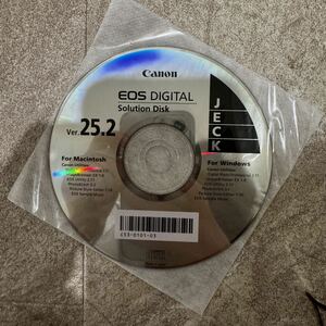 Canon EOS DIGITAL Solution Disk Ver.25.2 送料無料