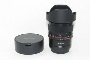 ★美品★SAMYANG サムヤン 14mm F2.8 ED AS IF UMC Canon キャノンRFマウント♪