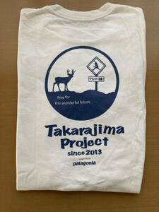 2013年 USA製 patagonia S/S TEE takarajima project 半袖Tシャツ 希少和物 Lsize パタゴニア