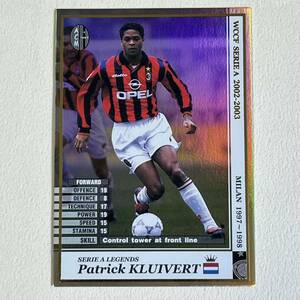 ♪♪WCCF 02-03 LE パトリック・クライフェルト Patrick Kluivert AC Milan ♪三点落札で普通郵便送料無料♪