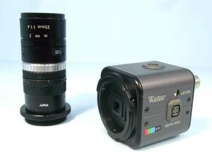 WATEC WAT-231S2 Color CCD カメラ　管理番号：RH-845