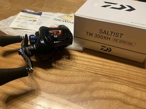 新品★DAIWA (ダイワ) SALTIST (ソルティスト) TW 300XH 8.1 PEスペシャル 右ハンドル ビッグベイター モアザン タトゥーラ ジリオン SV