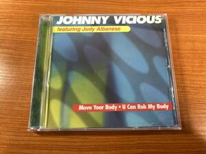 【1】1019◆Johnny Vicious Featuring Judy Albanese／Move Your Body (House Music Anthem) U Can Rok My Body◆輸入盤◆713117256023
