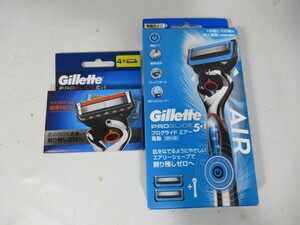 剃刀/カミソリ/電動タイプ/本体/替え刃/替刃/ジレット/Gillette/2点セット/未使用品/未開封品/KN5363/