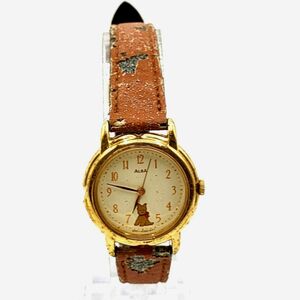 【電池切れ　ベルトジャンク】SEIKO　セイコー　V501-0170　ALBA　アルバ　クォーツ腕時計　ケース：2.2　