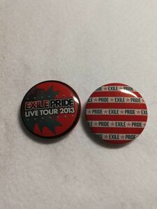 EXILE PRIDE LIVE TOUR 2003 2個セット缶バッジ　缶バッチ