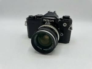 【良品】Nikon / ニコン FE ブラック / NIKKOR-S 1:2.8 35mm【ETZN041】