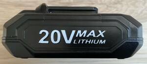 KIMO バッテリ― 20V 2.0Ah 2000mAh 充電式バッテリー 交換電池 電動工具専用 3601/3601B/3602B/6001/8601/T20対応