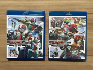 ほぼ新品　送料無料　仮面ライダー 一挙見 Blu-ray 1号・2号・V3編 と　X ・アマゾン ・ストロンガー編 昭和　