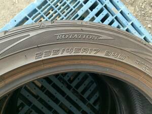 ダンロップ DIREZZA DZ102 235/45R17 製造年数17年 残溝約5.3　5.6㎜ 2本セット MADE IN JAPAN