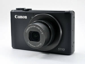 Canon PowerShot S110 キャノン パワーショット PC1819 ブラック 黒 コンパクトデジタルカメラ　ジャンク