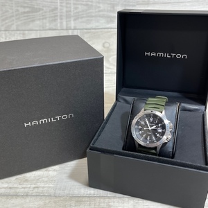 HAMILTON/ハミルトン/KHAKI FIELD/カーキフィールド/H744511/カレンダー/クォーツ腕時計