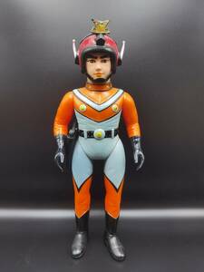 【257】TAC隊員　北斗星司　ウルトラマンA ／ ブルマァク ／ ◎ソフビ （中古）／ 1円スタート／ゆうパック80サイズ ／金曜日発送