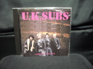 輸入盤CD/U.K.SUBS/UK SUBS/UKサブス/GREATEST HITS LIVE70~80年代UKパンクPUNKハードコアパンクHARDCORE PUNK