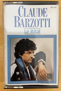 ◆CLAUDE BARZOTTI / Le Rital フランス盤 CASSETTE ( カセット・テープ ) 【 DEESSE MF 247 】シャンソン / フレンチ・ポップス