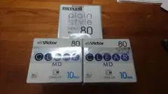 新品MDディスク30枚セット Victor/maxell