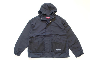 (M)Supreme Mesh Pocket Cargo Jacket Blackシュプリームメッシュポケットカーゴジャケット黒