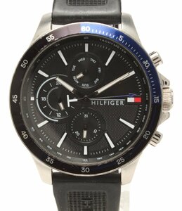 トミーヒルフィガー 腕時計 TH396.1.27.2860 クオーツ ブラック メンズ TOMMY HILFIGER