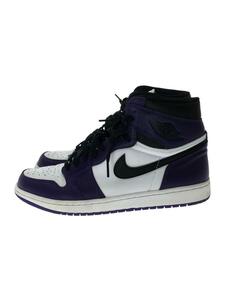 NIKE◆AIR JORDAN 1 RETRO HIGH OG/Court Purple/US11/パープル