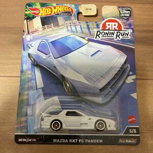 Hot Wheels ホットウィール プレミアム MAZDA RX7 FC PANDEM マツダ パンデム RONIN RUN ローニンラン 5/5 カーカルチャー