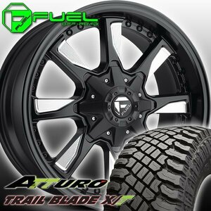 FUEL D603 Hydro ランクル200 ダッジ ラム 20インチタイヤホイールセット ATTURO TRAIL BLADE XT 275/55R20 285/55R20 305/55R20 X/T