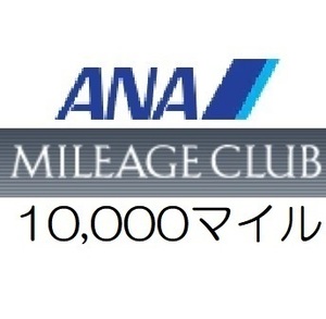 全日空ANA10,000マイル　希望の口座へ加算