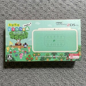 Newニンテンドー2DS　とびだせどうぶつの森　+amiibo　パック