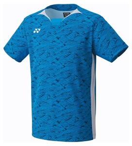 【10613（002）L】YONEX(ヨネックス) メンズゲームシャツ ブルー サイズL 新品未使用タグ付 バドミントン テニス　2024モデル