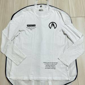 【破格最安値】MONCLER モンクレール　長袖Tシャツ　ロンT 白　L