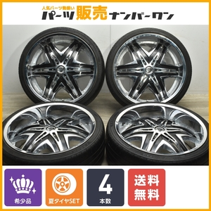 【大口径 24インチ】ディアブロ エリート 24in 10J+12 PCD135 5穴 295/30R24 リンカーン ナビゲーター フォード エクスペディション F-150