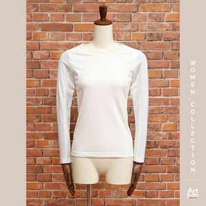 1円/秋冬/reric/Mサイズ/ウール混 インナー Tシャツ ベースレイヤー 長袖 カットソー サイクルウェア レリック 新品/白/ホワイト/hy165/