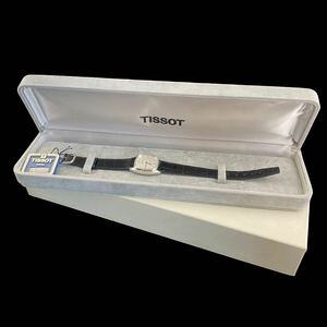 【Ｈ371】TISSOT/ティソ/QUARTZ/SWISS/時計屋デッドストック/動作未確認/箱付き/腕時計/クオーツ/アナログ/メンズ/レディース