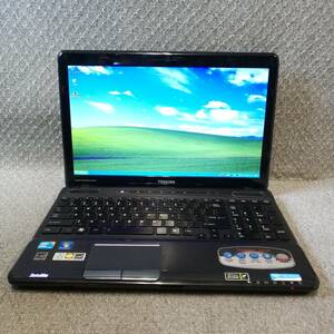 希少！Windows XP,Vista,7,10 ノートPC 東芝 Satellite A665-3DV ★ Core i7-740QM/メモリ4GB/320GB/BD-RE/無線/GTS350M/リカバリ作成/2219