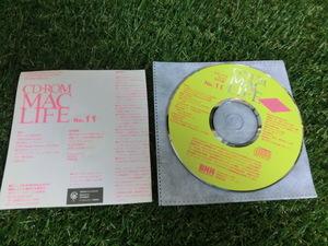 ★MAC LIFE/1996/No11/当時もの/CD-ROM★希少/資料★