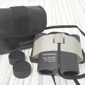 f002 Y4 OLYMPUS オリンパス 8X24PC Field7.1° 双眼鏡 ジャンク ケース付