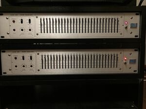 名機 希少 UREI 539 ROOM EQUALIZER ペア　(木製ラックケース付き) BOZAK グラフィックイコライザー JBL ビンテージ