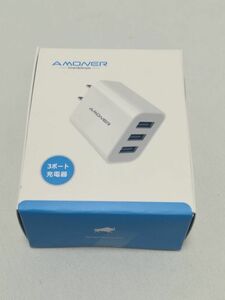 中古品★USB 充電器 3ポート ACアダプター USB コンセント 15W AM153A01