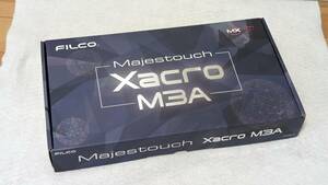 【中古・美品】 FLICO Majestouch Xacro M3A 70JP FKBX70M/NB 茶軸・日本語かななし・マクロ対応 使用期間短い