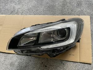 ジャンク 1円〜 VAB VAG WRX STI / VMG VM4 前期 レヴォーグ 左 LED ヘッドライト レンズステー割れなし部品取りに ヘッドランプ WRX S4